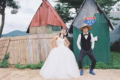 芒芒娱乐吃瓜拍婚纱照,明星甜蜜拍婚纱照幕后花絮  第2张