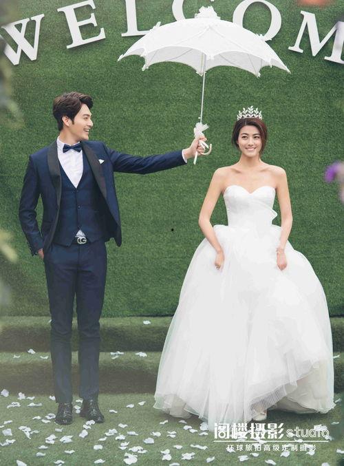 芒芒娱乐吃瓜拍婚纱照,明星甜蜜拍婚纱照幕后花絮  第3张